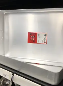 Tava cuptor aluminiu cu manere Pujadas 50 x 35 x 7 cm