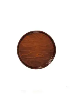 Tava servire lemn antiderapanta rotunda Cambro 42 cm