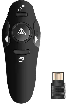 Telecomanda Wireless Techstar pentru Prezentare, cu pointer Laser, Butoane SlideShow, USB