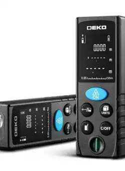 Telemetru laser Deko Tools LRD110 (Raza de actiune 50m)