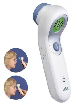 Termometru de frunte Braun NTF3000