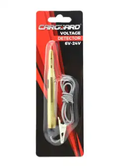 Tester de tensiune de la 6 la 24 V, cu carcasa de cupru - CARGUARD