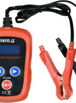 Tester electronic acumulatori YATO LCD 12V 200 - 1200 A