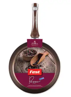 Tigaie adanca aluminiu antiaderent Fest Pepper 28 cm