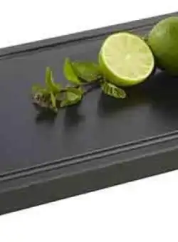 Tocator bar negru plastic APS 50 cm x 30 cm