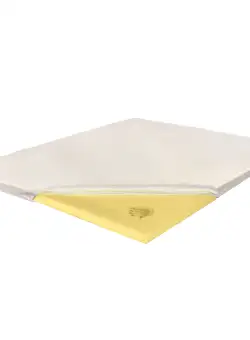 Topper 100% Memory, 140 x 200 cm - 3,5 cm, Aloe Vera, Ergomed