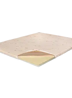 Topper Saltea Memory 3+3 Bio Bumbac, 90 x 200 cm
