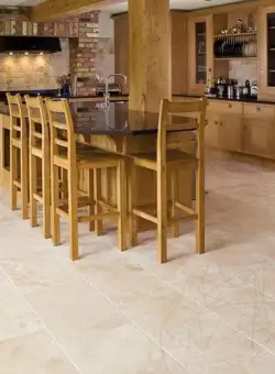 Travertin Classic Cross Cut Periat si Chituit, 61 x 30.5 x 1.2 cm