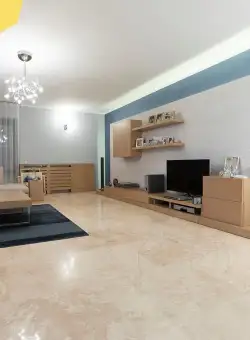 Travertin Classic Cross Cut Polisat, 61 x 61 x 1.2 cm