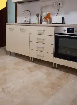 Travertin Classic PREMIUM Cross Cut Mat, 40.6 x 20.3 x 1.2 cm