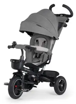 Tricicleta 5in1 Kinderkraft Spinstep, Gri