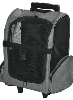 Troller pentru transport animale PawHut, maner telescopic | Aosom RO