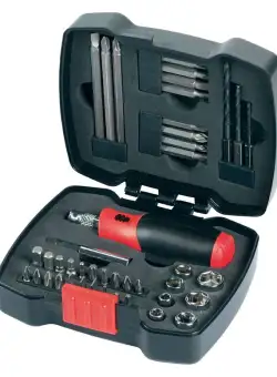 Trusa 29 piese Black+Decker contine biti si tubulare - A7174