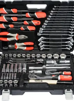 Trusa chei tubulare + antrenor YATO 1 2-1 4 109buc CrV