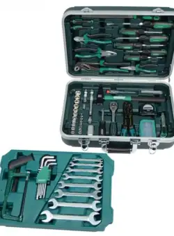 Trusa de scule combinata cu trei sertare Mannesmann 29089, 108 piese