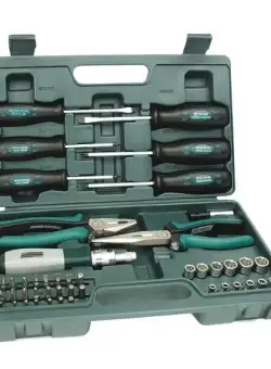 Trusa de surubelnite si biti Mannesmann 29110, 45 piese