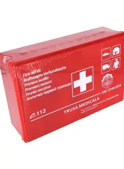 Trusa sanitara auto omologata de prim ajutor