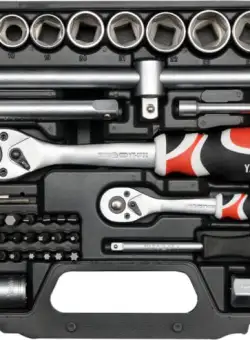 Trusa tubulare YATO 1 4-1 2 CrV 72pcs