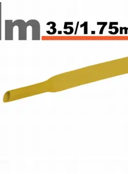 Tub termocontractibilGalben , 3,5 1,75 mm