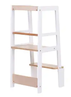 Turn de invatare Childhome Natural/Alb