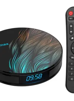 TV Box HK1 Max RK3318 2.4GHz Android 9.0 KODI 18.0, 4GB RAM si 32GB ROM, UltraHD 4K, Mini PC cu BT 4.0, WiFi
