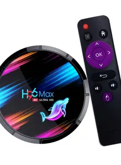 TV Box Techstar® H96 Max X3, Android 9.0, UltraHD 8K, 4K@ 60fps, 4GB RAM, 32GB ROM, 5G WiFi, Bluetooth 4.0, Cu IPTV, Model 2020