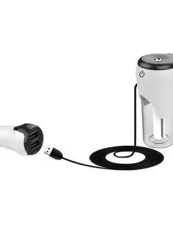 Umidificator Aer Auto BC20, Purificator Auto Silentios cu USB 12V cu Aromaterapie
