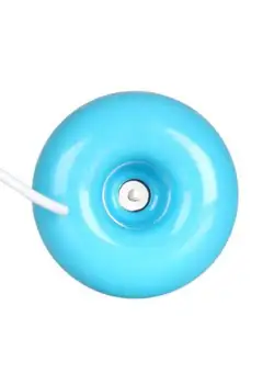 Umidificator Aer Ultrasonic Techstar® Portabil, pentru Birou, USB, Pulverizare Abur, Aromaterapie, Albastru