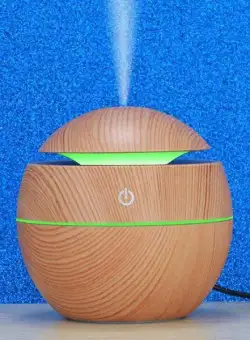 Umidificator de aer cu ultrasunete, LED, 130 ml