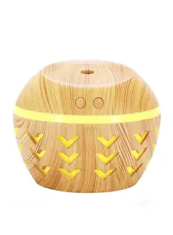 Umidificator de Aer MRG M826, Usb, Aromaterapie, Stejar Deschis C826