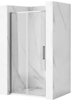 Usa de dus culisanta Rapid Slide 130 argintie