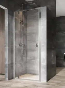 Usa de nisa batanta Ravak Nexty NDOP1-90 90cm sticla transparenta 6mm profil aluminiu lucios