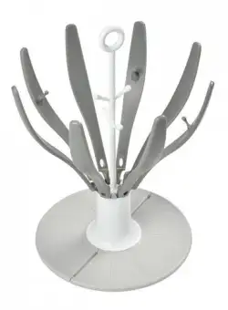 Uscator Beaba pliabil biberoane Floare - Gri