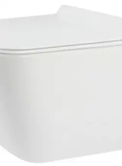 Vas WC suspendabil Rea Ryan Rimless Duroplast Slim