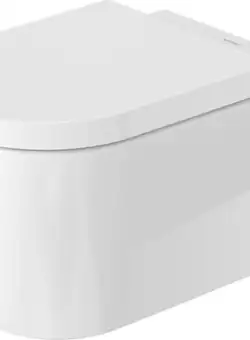 Vas wc suspendat Duravit Me by Starck Rimless 57x37cm alb mat