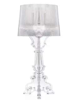 Veioza Kartell Bourgie design Ferruccio Laviani E14 max 3x28W d37cm transparent