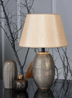 Veioză TM169 Table Lamp, Maro
