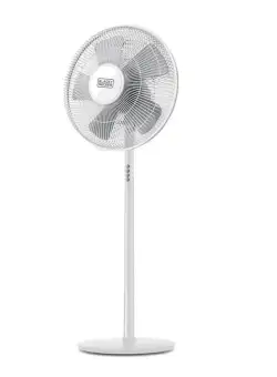 Ventilator alb cu picior Black+Decker 60 W