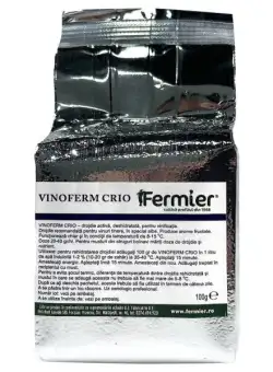 Vinoferm Crio 100 gr, drojdie pentru vin alb sau rosu, pentru temperaturi scazute, Essedielle