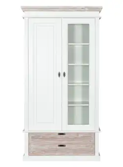 Vitrina 2 Usi Si 2 Sertare Cortina, 102.8 Cm