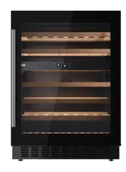 Vitrina de vinuri Teka RVU 20046 134 litri net 46 sticle negru
