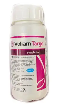 Voliam Targo 10 ml, insecticid acaricid sistemic, Syngenta, rezistent la spalare (mar, par, pepene, tomate, vinete, ardei, castraveti, dovlecei, fasole, capsun)