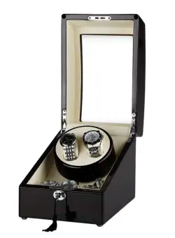 Watch Winder 2 + 3 Nuc Dispozitiv intoarcere ceasuri automatice