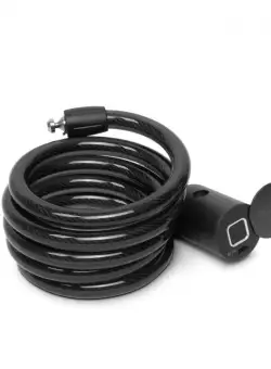 Wheel Zone - Lacat de bicicleta cu cititor de amprente - 150 cm