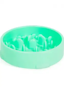 Yummie - Bol - pentru hranire lenta - verde