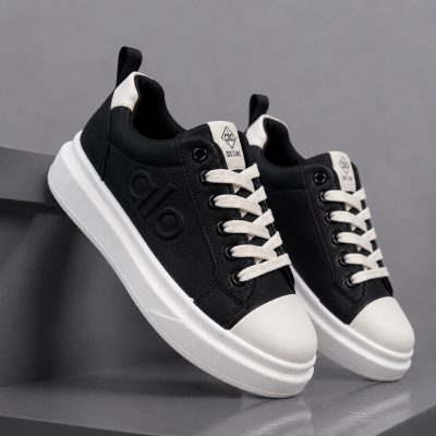 Adidasi barbati casual  negri 1602 TT53-4