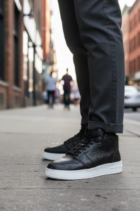 Adidasi barbati casual  negri R926 T6-4