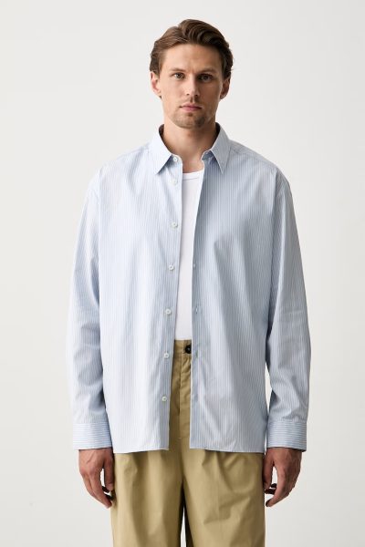 A.P.C.  cămașă pentru bărbați din bumbac chemise malo sans poche