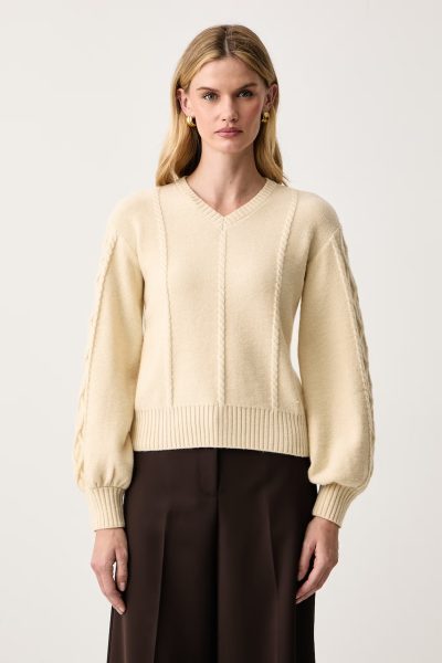Armani Exchange  pulover loungewear pentru femei cu amestec de lână