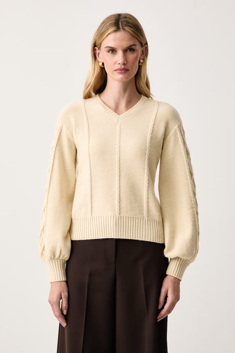 Armani Exchange  pulover loungewear pentru femei cu amestec de lână